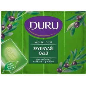 Мыло Duru natural экстракт оливкового масла 4х150г