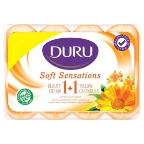 Мыло туалетное Duru 1+1 Календула 4х80 г