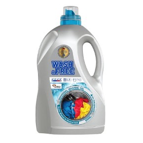 Гель для стирки WASH&FREE универсальный Морская свежесть с нотками минеральной соли 5 л