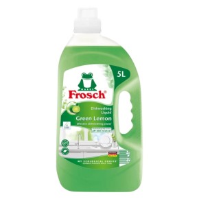 Средство для мытья посуды Frosch Зелёный Лимон 5 л