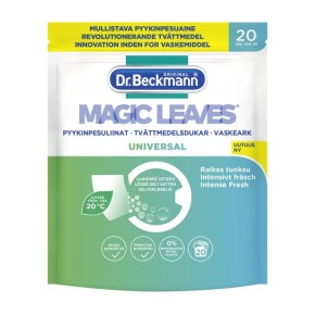 Салфетки для стирки универсальные Dr. Beckmann Magic Leaves 20 штук