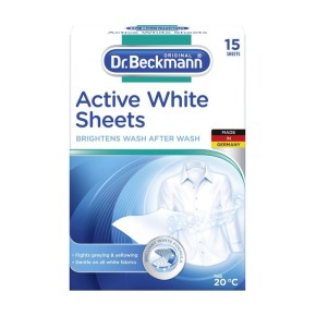 Салфетки для обновления белого цвета ткани Dr. Beckmann 15 штук