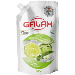 Жидкое мыло Galax с экстрактом лайма 500 г