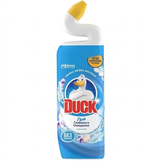 Засіб для чищення туалета Duck Морський 5в1 500 мл