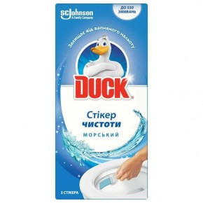Стікер чистоти для унітазу Duck Морський 3х10 г