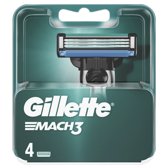 Змінні картриджі Gillette Mach 3 4 штуки