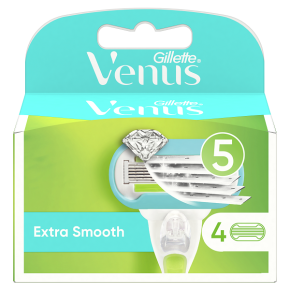 Сменные картриджи Gillette Venus Extra Smooth 4 штуки