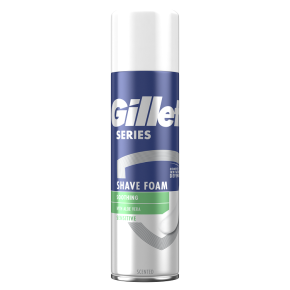 Пена для бритья Gillette Series для чувствительной кожи с Алоэ Вера 250 мл