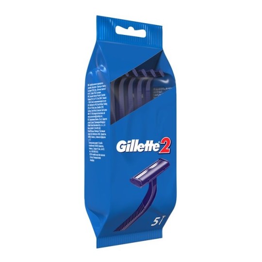 Бритви одноразові Gillette 2 5 штук