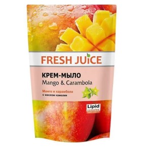 Рідке крем-мило Fresh Juice Манго 460 мл (дойпак)