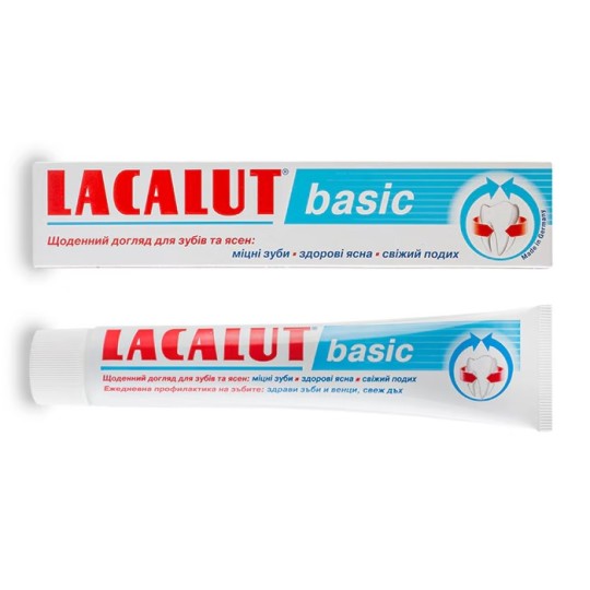 Зубна паста Lacalut Basic 75 мл