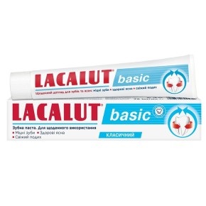Зубна паста Lacalut Basic 75 мл