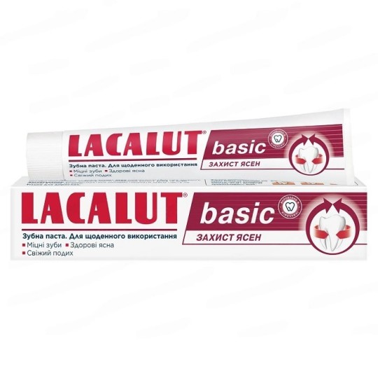 Зубна паста Lacalut Basic Захист ясен 75 мл