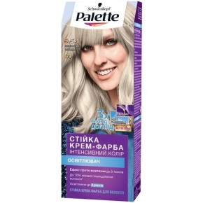 Стійка крем-фарба для волосся Palette ICC 9.5-1 C-9 Попелястий блондин