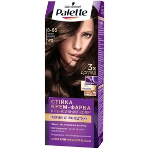 Стойкая крем-краска для волос Palette ICC 3-65 W2 Темный шоколад