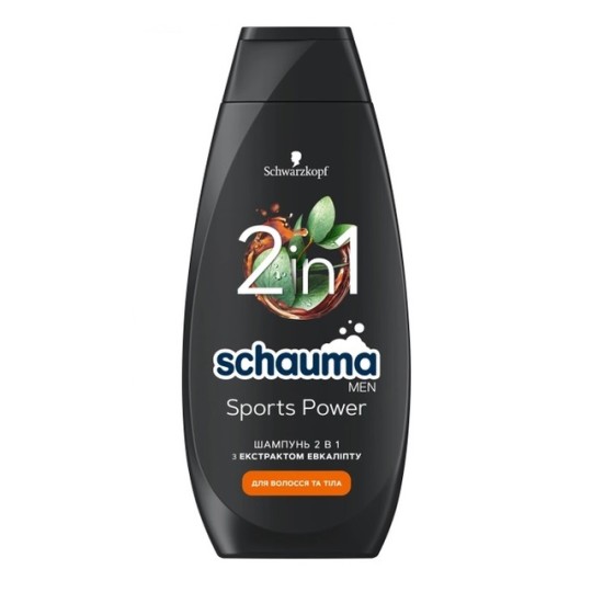 Шампунь для мужчин Schauma Спорт 400 мл