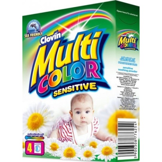 Порошок для прання MULTICOLOR 400 Sensitive