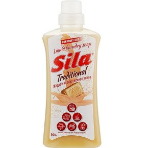 Мыло жидкое Хозяйственное Sila 600г бутылка