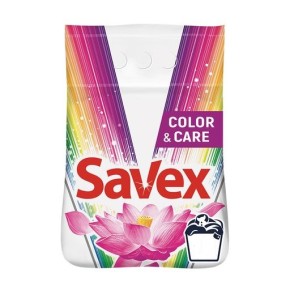 Пральний порошок Savex Parfum Lock Color Brightness Автомат 2,4 кг