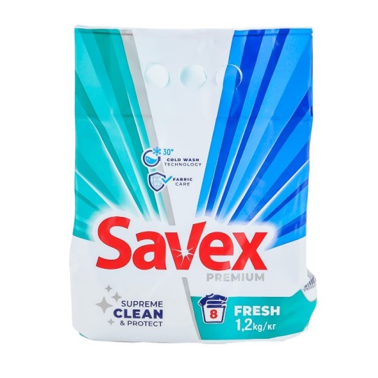 Стиральный порошок Savex 2 in 1 Parfum Lock Fresh Автомат 1.2 кг
