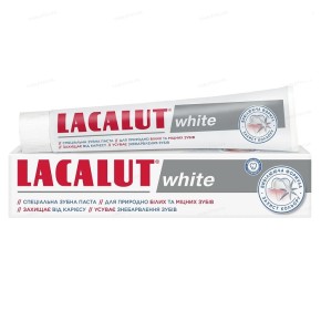 Зубна паста Lacalut White 75 мл
