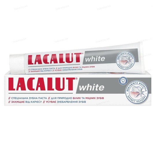 Зубна паста Lacalut White 75 мл