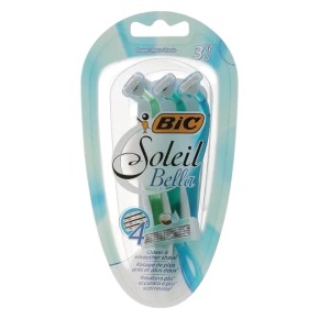 Одноразовые бритвы Big Soleil Bella 3 штуки