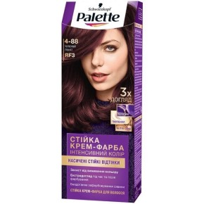 Стойкая крем-краска для волос Palette ICC 4-88 RF3 Красный гранат