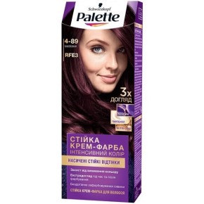 Стойкая крем-краска для волос Palette ICC 4-89 RFE3 Баклажан