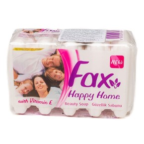 Мыло FAX Happy Home белое 5х60 г