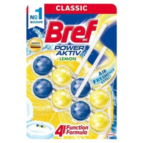 Туалетний блок Bref Сила-Актив Лимон 2х50 г