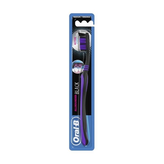 Зубна щітка Oral-B Black 40 Всебічна чистка Medium середня
