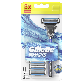 Бритва для бритья Gillette Mach3 Start с 2 сменными картриджами