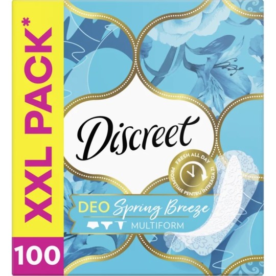 Ежедневные прокладки Discreet Deo Spring Breeze 100штук