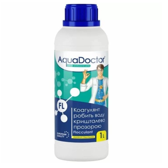 Коагулянт AquaDoctor 1 л рідкий (019514)