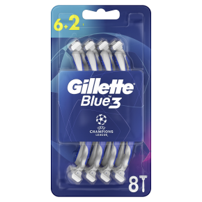 Бритви одноразові Gillette Blue 3 Comfort 8 штук