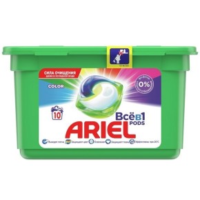 Капсули для прання ARIEL Color Автомат 10 штук по 23,8 г