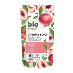 Рідке крем-мило Bio Naturell Персик 460 мл