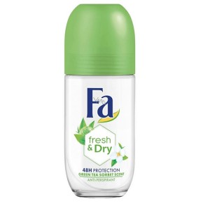 Дезодорант-антиперспірант кульковий FA Freshl & Dry Аромат Зеленого Чаю 50 мл