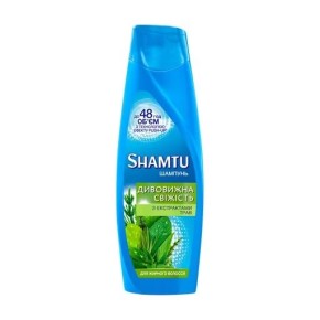 Шампунь Shamtu Удивительная свежесть для жирных волос с экстрактами трав 600 мл
