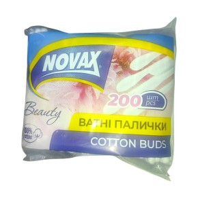 Ватні палички Novax 200 штук