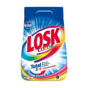 Пральний порошок Losk Color Автомат 4,8 кг для кольорових речей