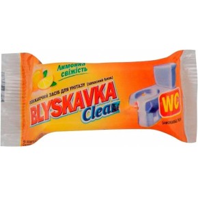 Освіжаючий засіб для унітазу Blyskavka Clean Лимонна свіжість запасний блок