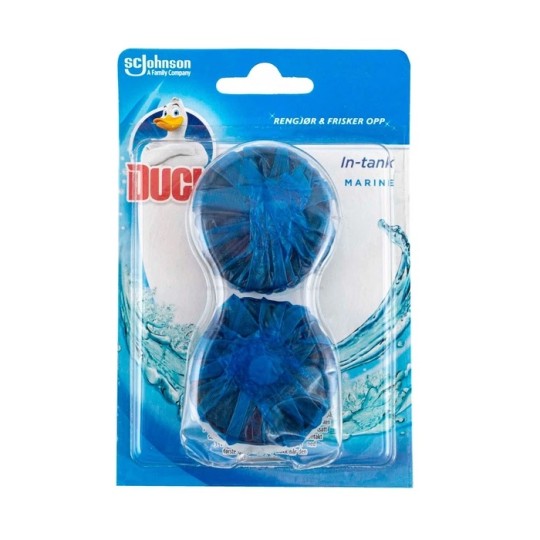 Таблетка Duck для зливного бачка Морський 2х50 г