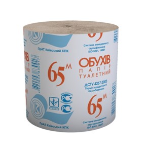 Папір туалетний Київ-Обухів (48шт) (12698)