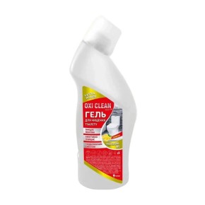 Гель для чистки туалета Oxi Clean Silver Line Лимон 750 мл