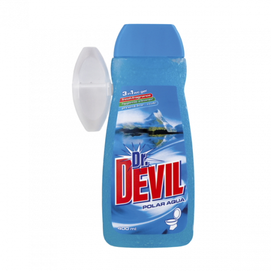 Туал/гель Полярна вода Dr.DEVIL 3в1 WCgel Aqua 400мл