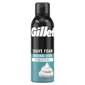 Пiна для голiння Gillette для чутливої шкіри 200 мл