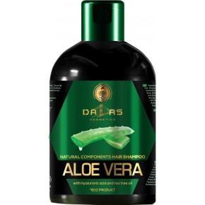 Шампунь для волос "Dalas" с гиалуроновой кислотой, натуральным соком алоэ и маслом чайного дерева 1л