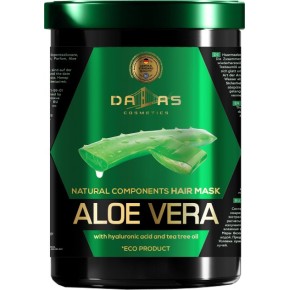 Маска для волос "Dalas" с гиалуроновой кислотой, натуральным соком алоэ и маслом чайного дерева 1л